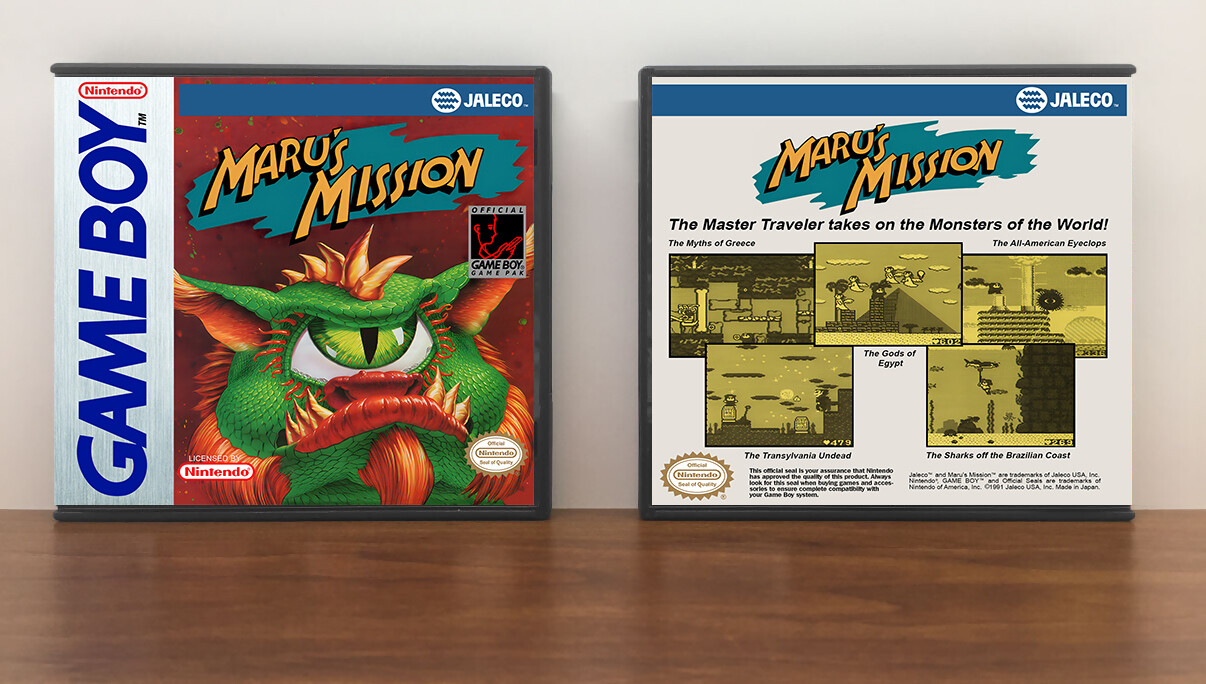 Maru's Mission (2nd Variant), Artwork Spine Color: Chrome