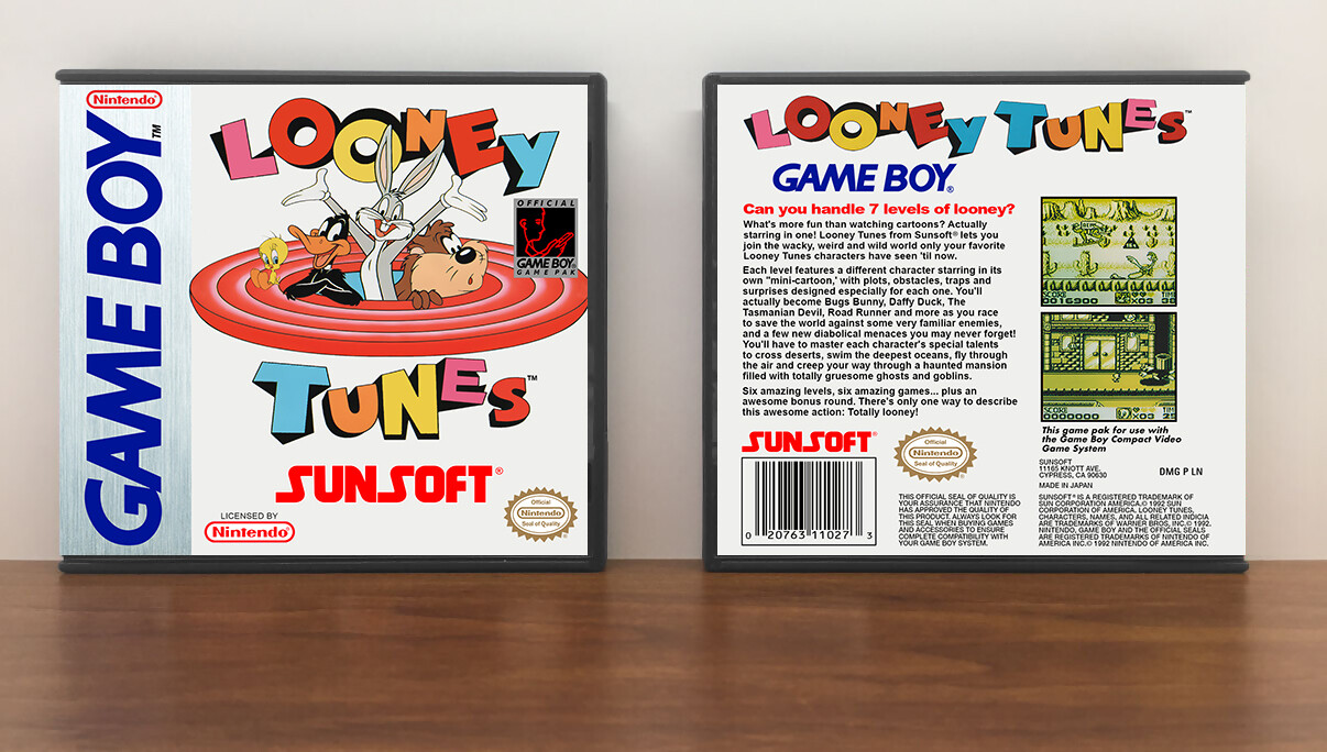 Looney Tunes, Artwork Spine Color: Chrome