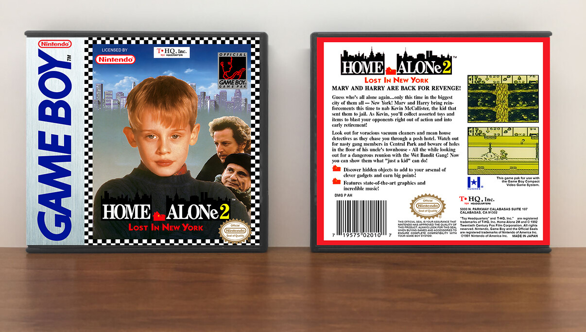 Home Alone 2, Artwork Spine Color: Chrome