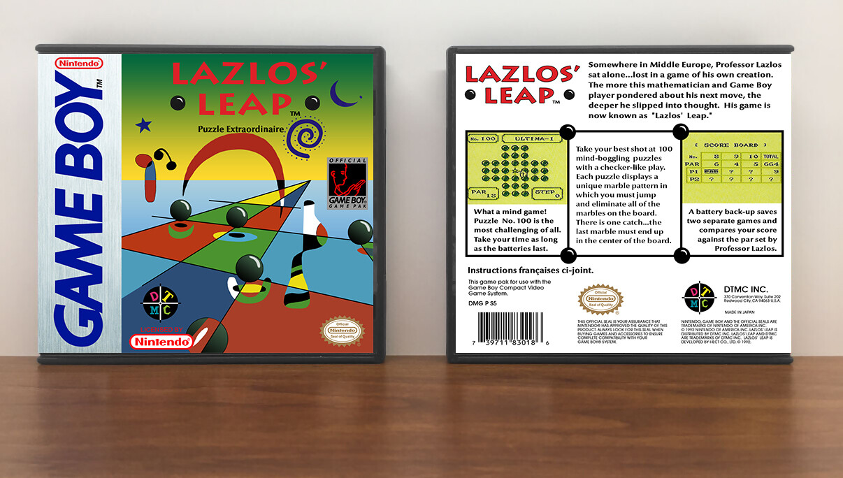 Lazlos&#39; Leap, Artwork Spine Color: Chrome