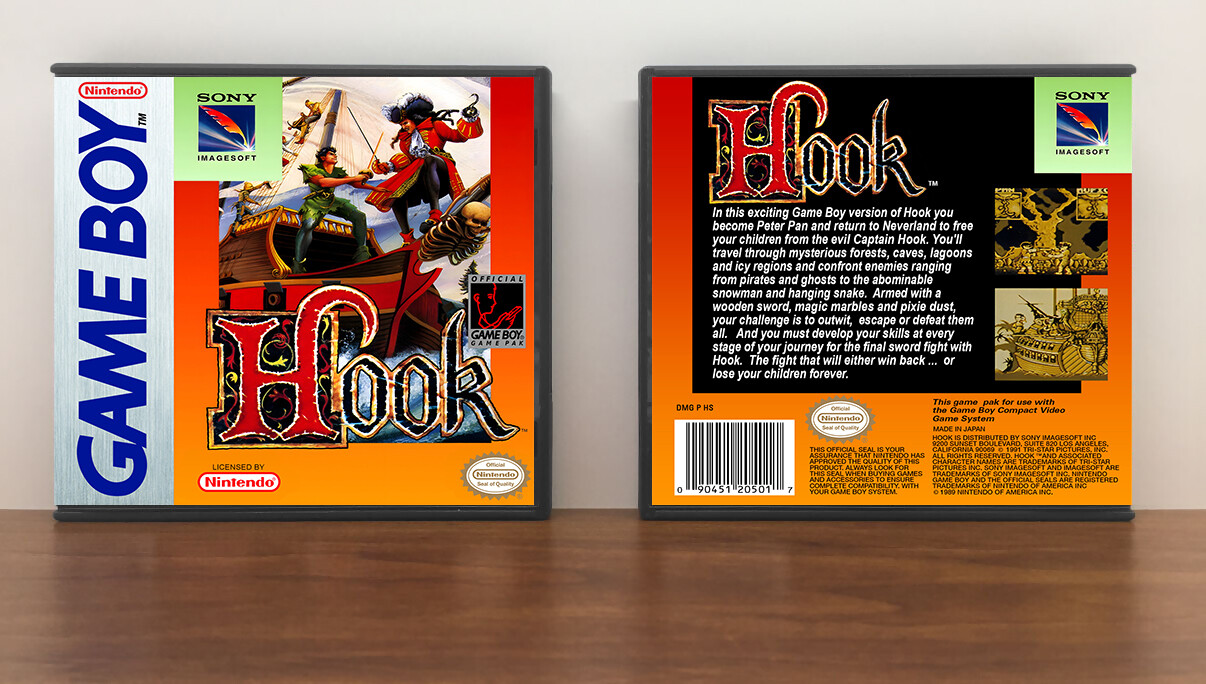 Hook, Artwork Spine Color: Chrome