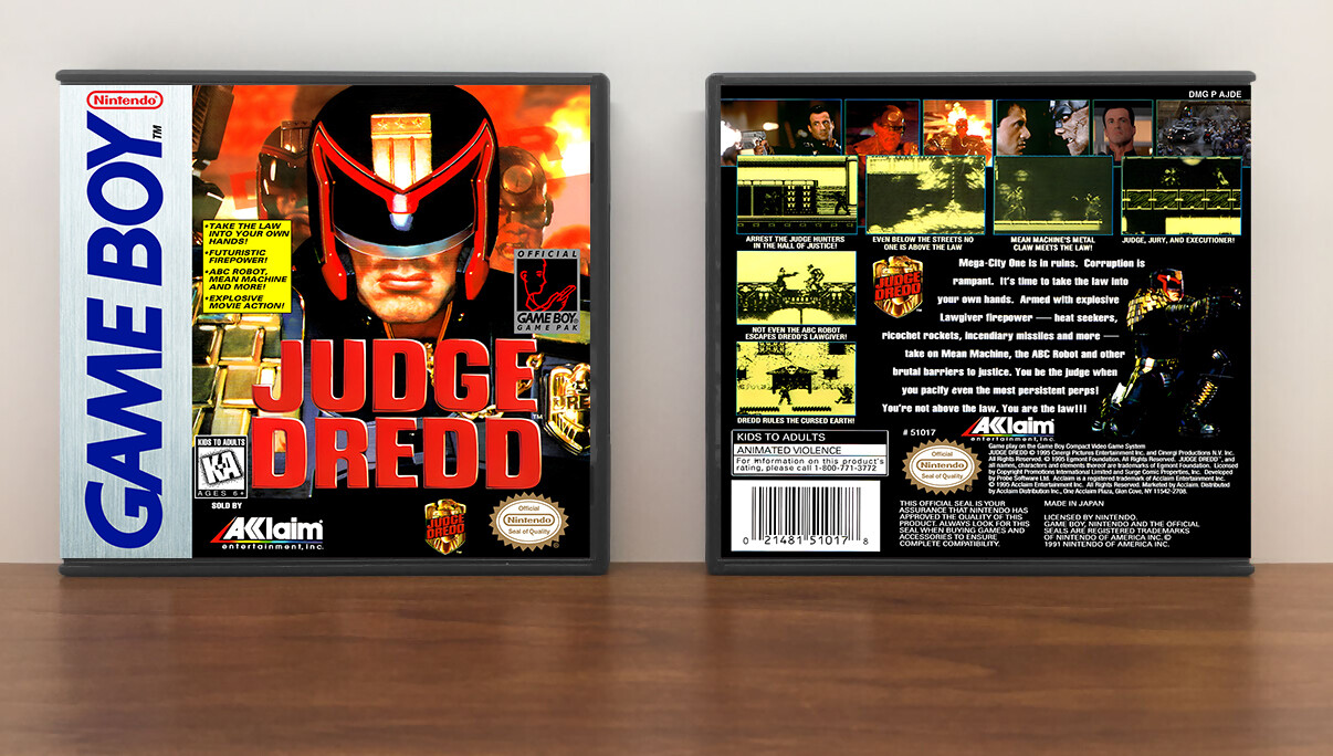 Judge Dredd, Artwork Spine Color: Chrome