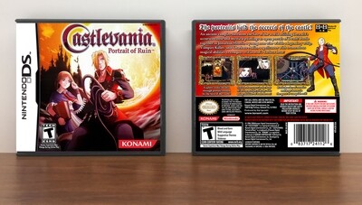 Castlevania: Portrait of Ruin, Case Color: DARK GREY (OEM DS CASE COLOR)