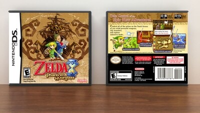 Legend of Zelda, The: Phantom Hourglass, Case Color: DARK GREY (OEM DS CASE COLOR)