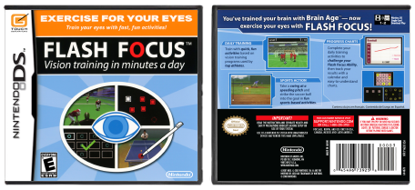 Flash Focus: Vision Training in Minutes a Day