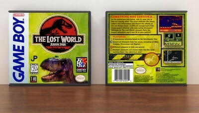 Jurassic Park: Lost World, Artwork Spine Color: Chrome