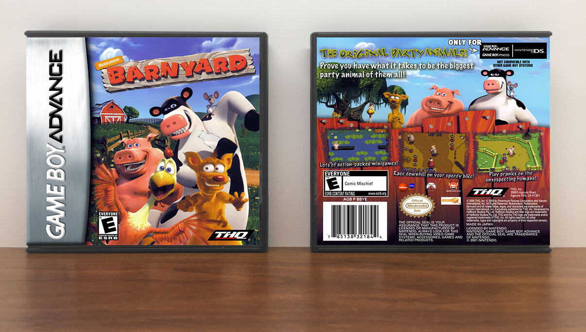 Barnyard, Artwork Spine Color: Chrome