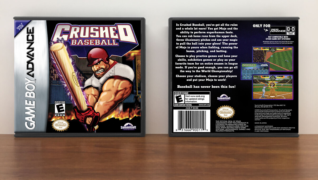 Crushed Baseball, Artwork Spine Color: Chrome