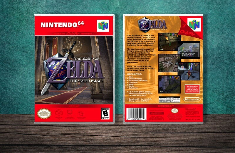 Legend of Zelda: The Sealed Palace, The, Case Color: CLEAR (Transparent)