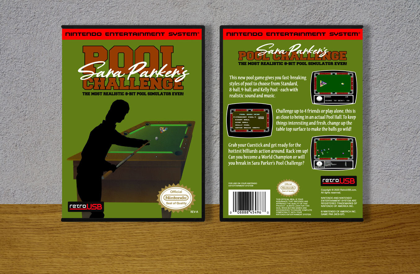 Sara Parker&#39;s Pool Challenge, Case Color: DARK GREY (OEM DS CASE COLOR)