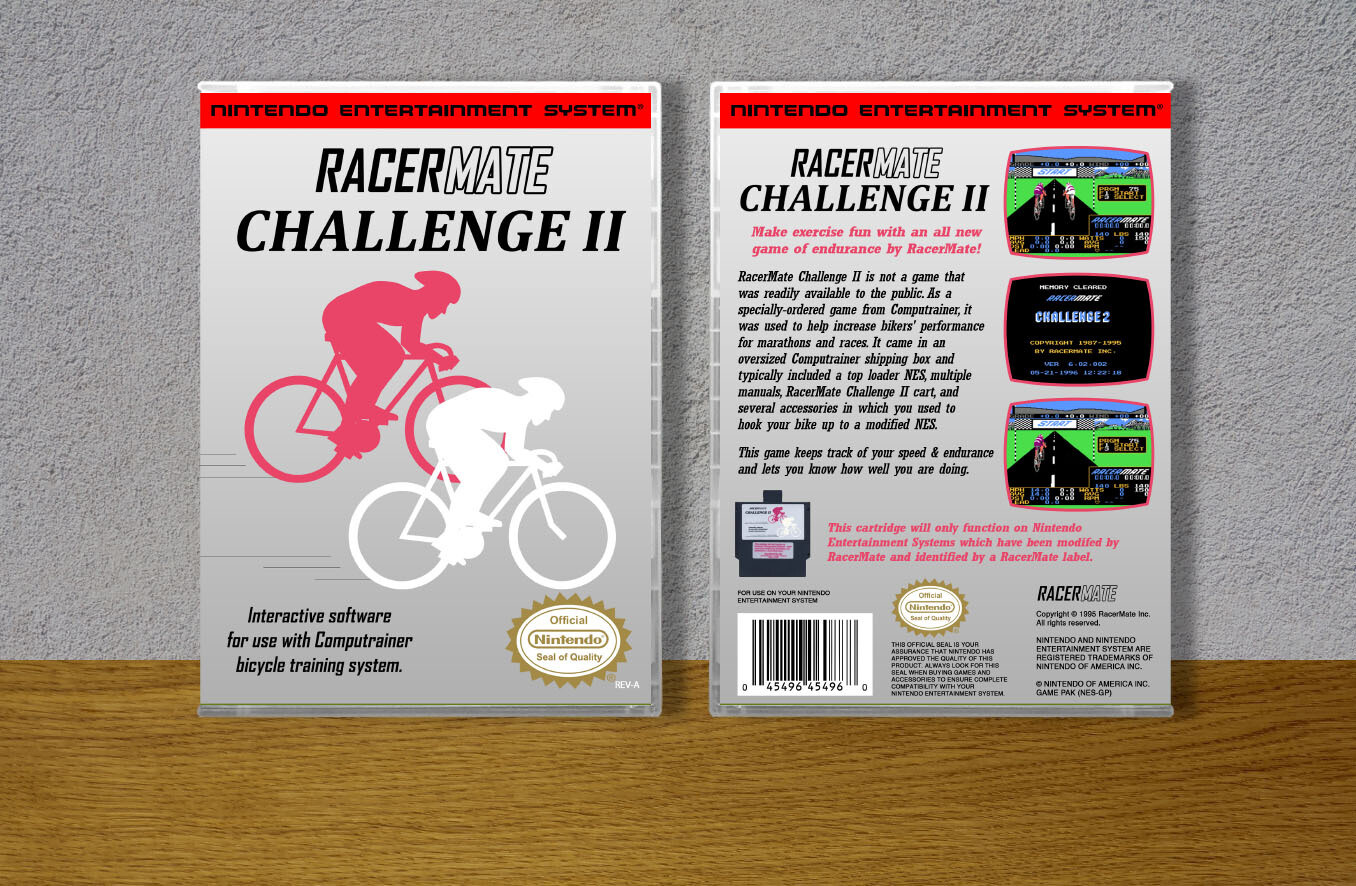 RacerMate Challenge II, Case Color: CLEAR (Transparent)