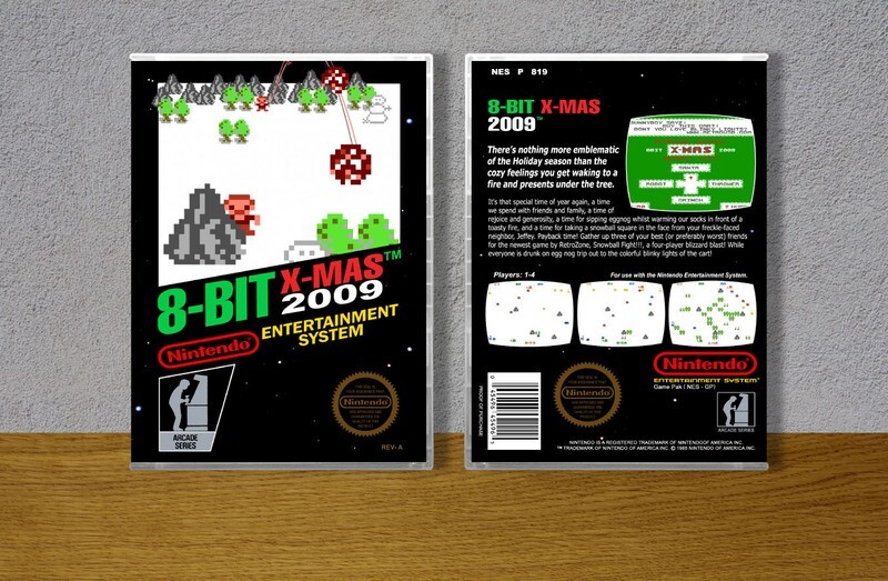 8-Bit X-Mas 2009, Case Color: CLEAR (Transparent)