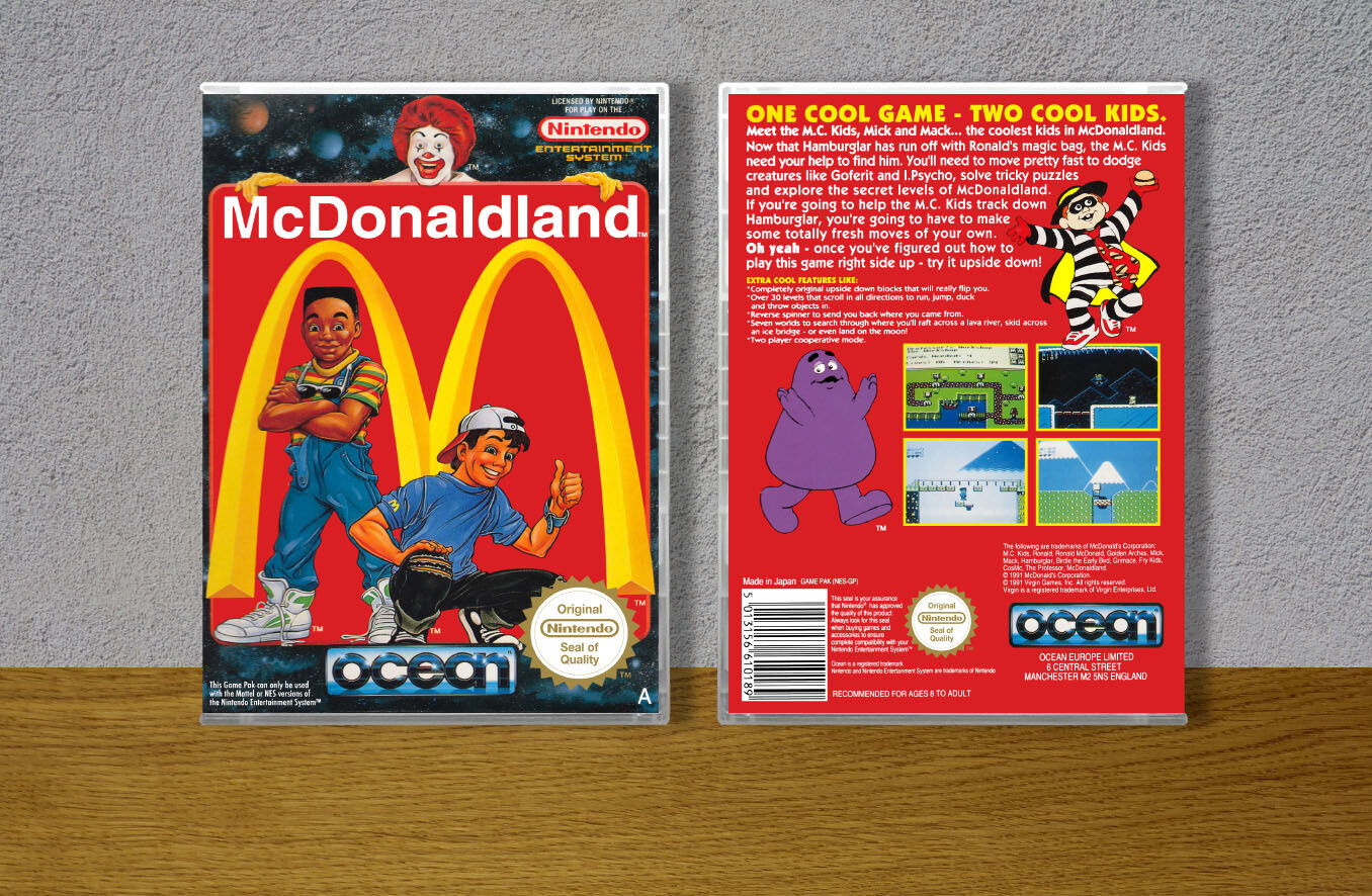 McDonaldland (EU), Case Color: CLEAR (Transparent)
