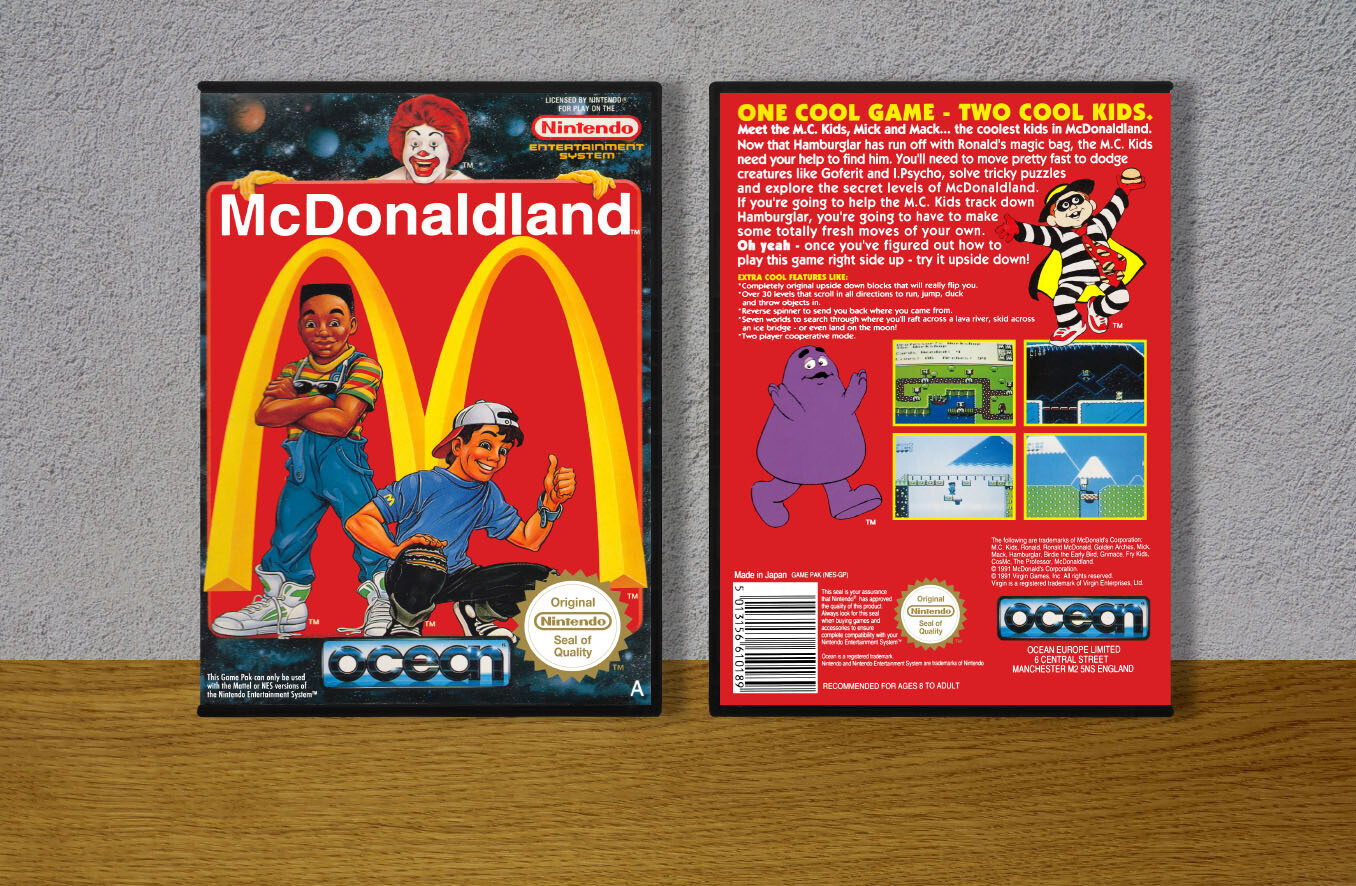 McDonaldland (EU), Case Color: DARK GREY (OEM DS CASE COLOR)