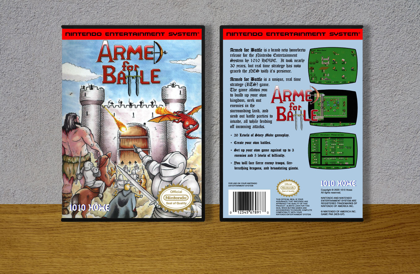 Armed for Battle, Case Color: DARK GREY (OEM DS CASE COLOR)