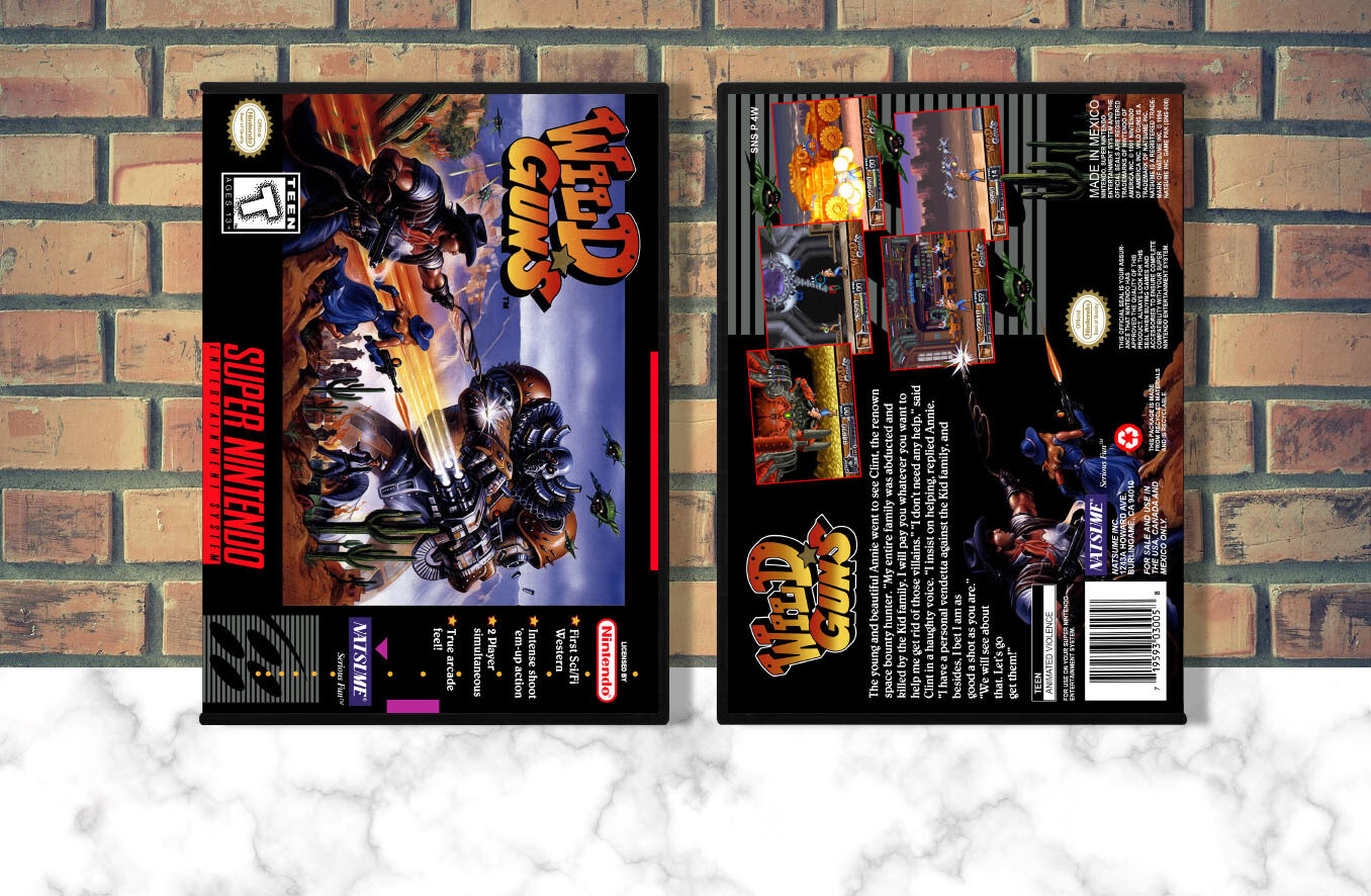 Wild Guns, Case Color: DARK GREY (OEM DS CASE COLOR)