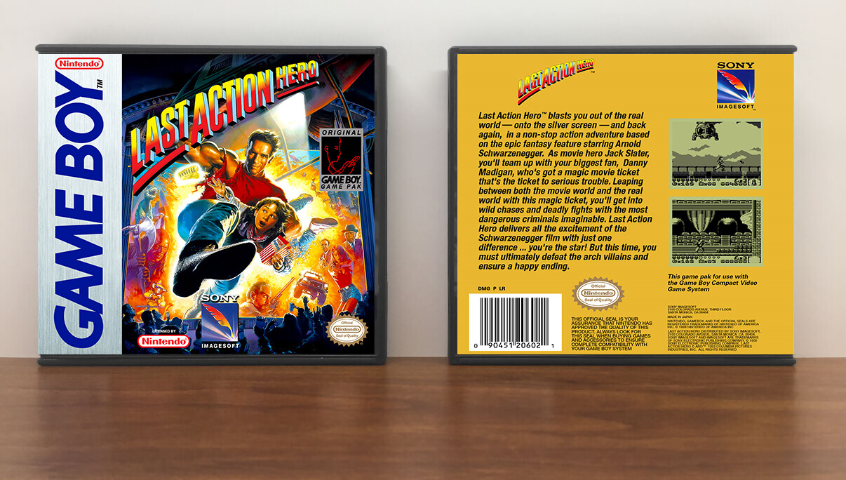 Last Action Hero, Artwork Spine Color: Chrome