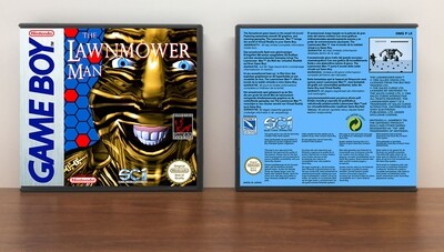 Lawnmower Man (PAL), Artwork Spine Color: Chrome