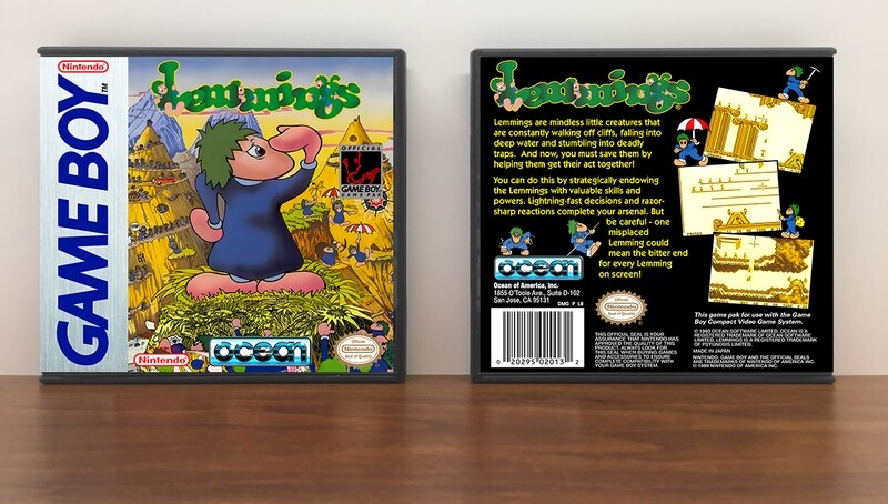 Lemmings, Artwork Spine Color: Chrome