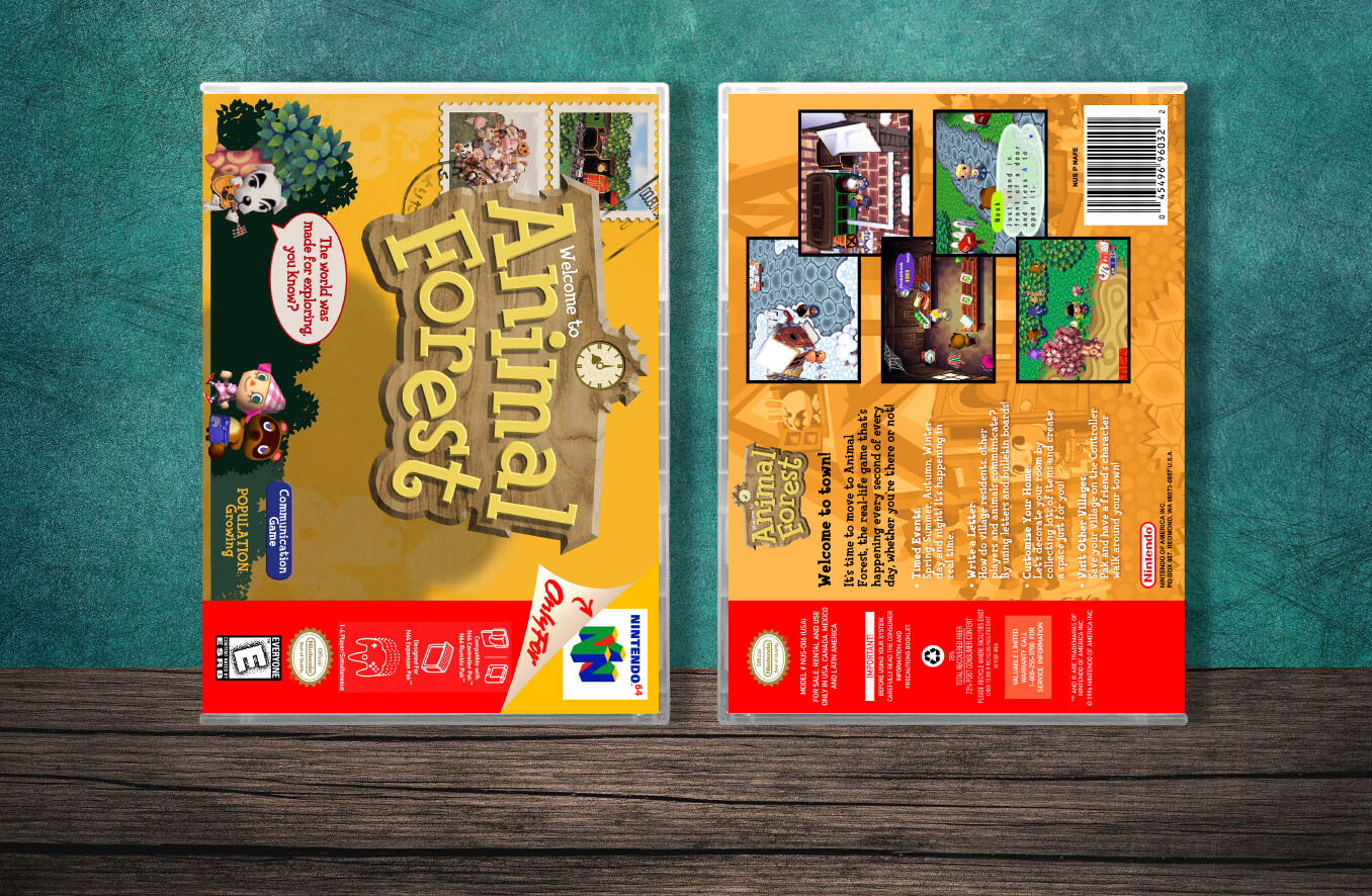Animal Forest, Case Color: CLEAR (Transparent)