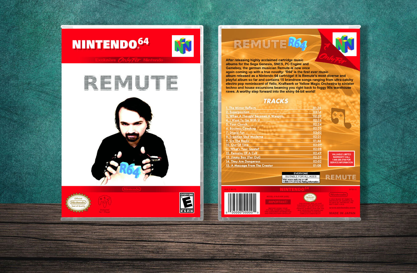 Remute R64, Case Color: CLEAR (Transparent)