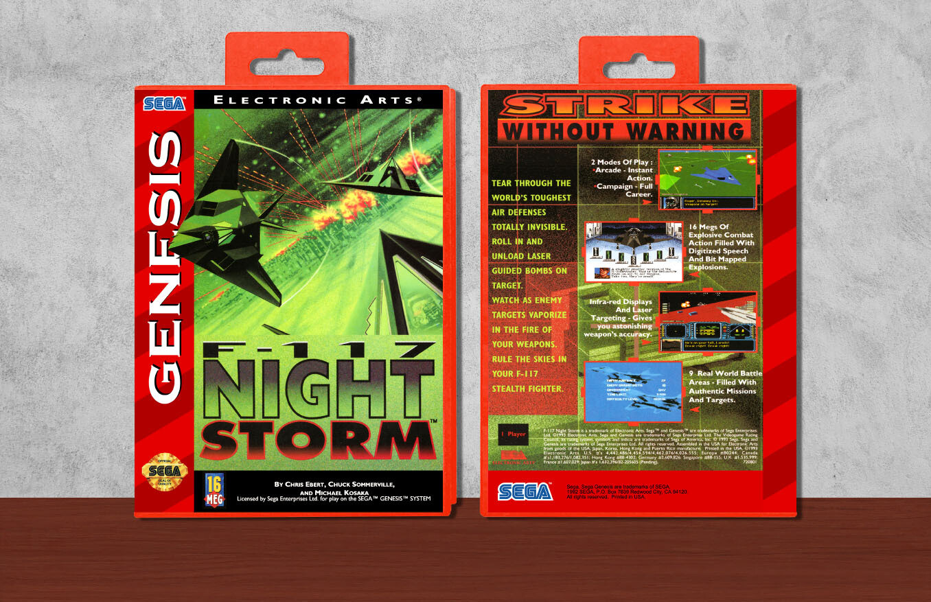 F-117 Night Storm, Case Color: Red