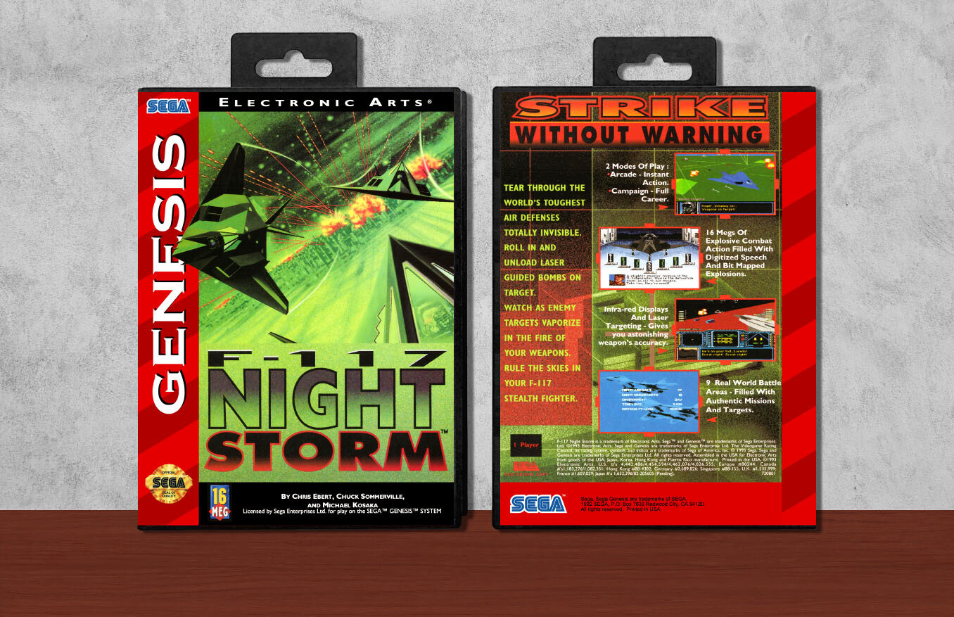 F-117 Night Storm, Case Color: Black