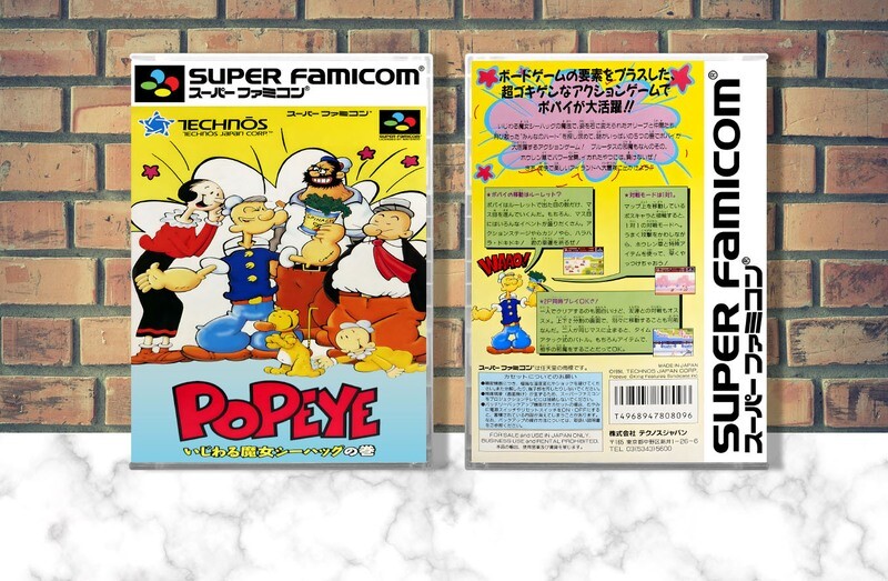 Popeye (JP), Case Color: CLEAR (Transparent)