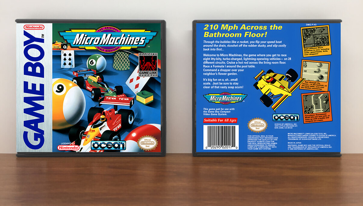 Micro Machines, Artwork Spine Color: Chrome