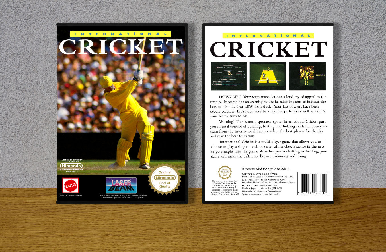 International Cricket, Case Color: DARK GREY (OEM DS CASE COLOR)