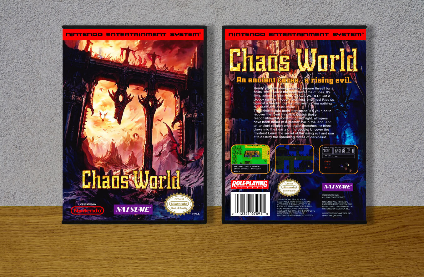 Chaos World, Case Color: DARK GREY (OEM DS CASE COLOR)