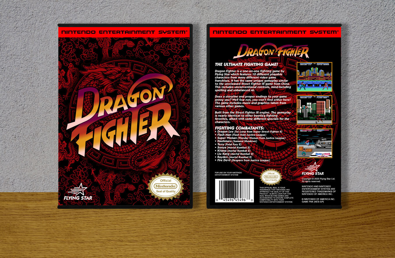 Dragon Fighter (Flying Star), Case Color: DARK GREY (OEM DS CASE COLOR)