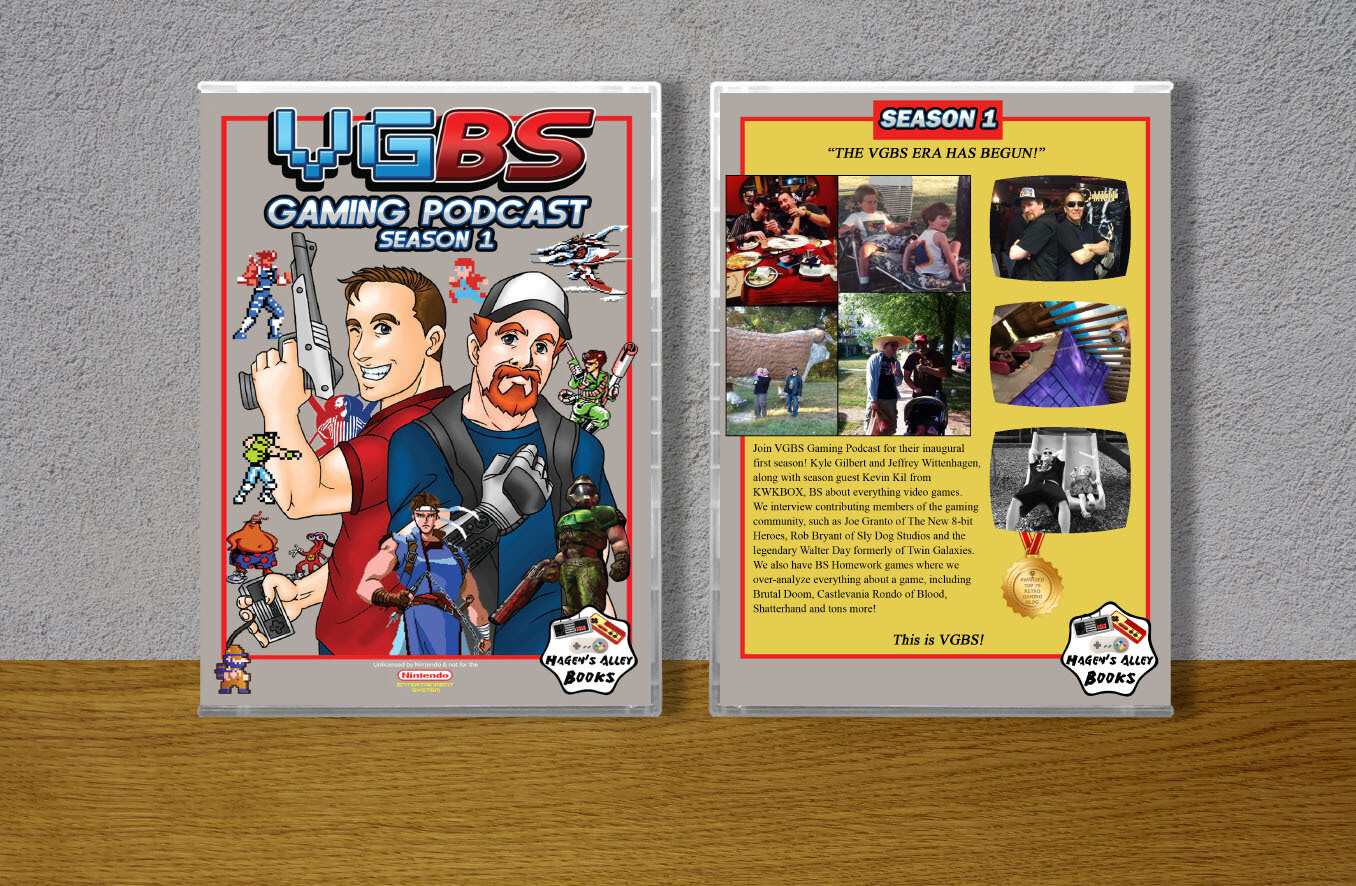 VGBS Gaming Podcast Season 1, Case Color: CLEAR (Transparent)