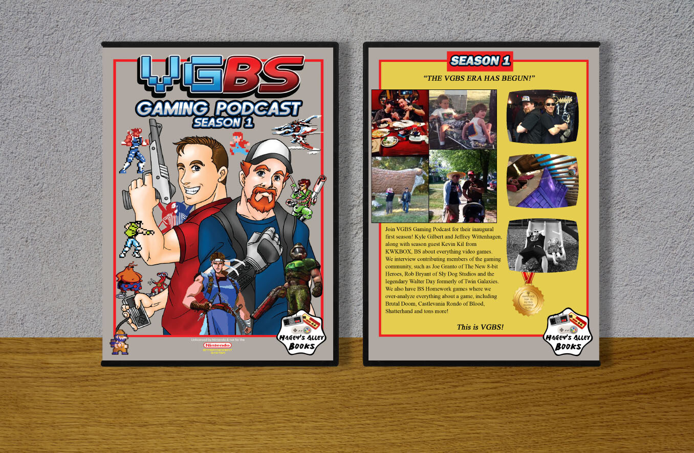 VGBS Gaming Podcast Season 1, Case Color: DARK GREY (OEM DS CASE COLOR)