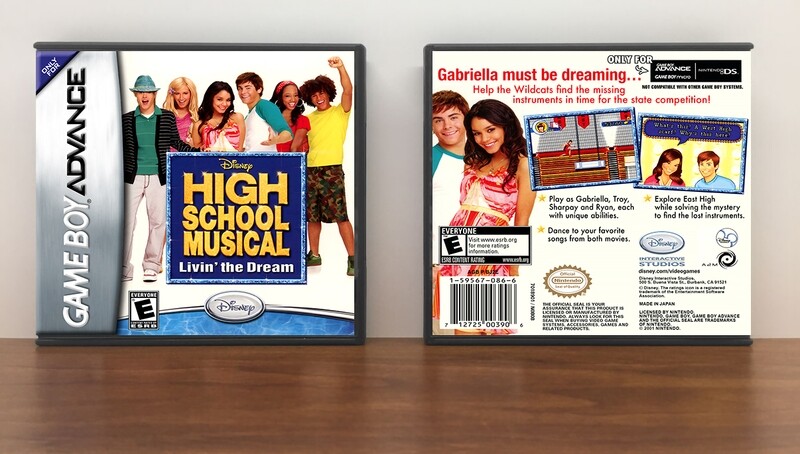 High School Musical: Livin&#39; the Dream, Artwork Spine Color: Chrome