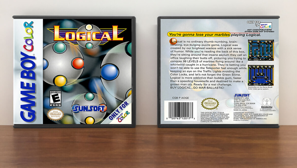 Logical, Artwork Spine Color: Chrome