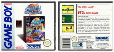 Alien Olympics (White Box Release) (PAL)