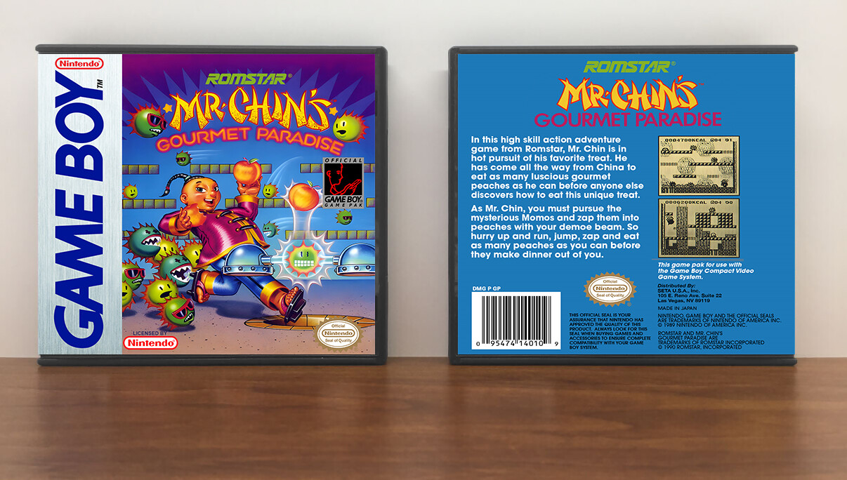 Mr. Chin&#39;s Gourmet Paradise, Artwork Spine Color: Chrome