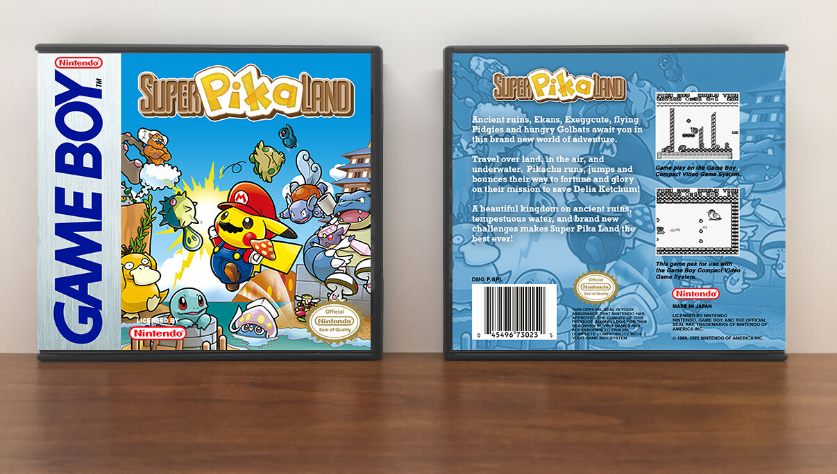 Super Pika Land, Artwork Spine Color: Chrome