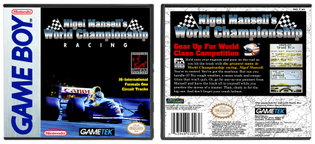 Nigel Mansell&#39;s World Championship Racing