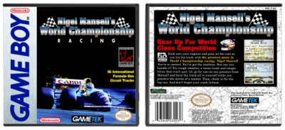 Nigel Mansell&#39;s World Championship Racing