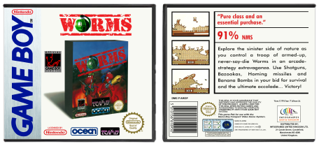 Worms (White Box Release) (PAL)