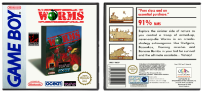 Worms (White Box Release) (PAL)