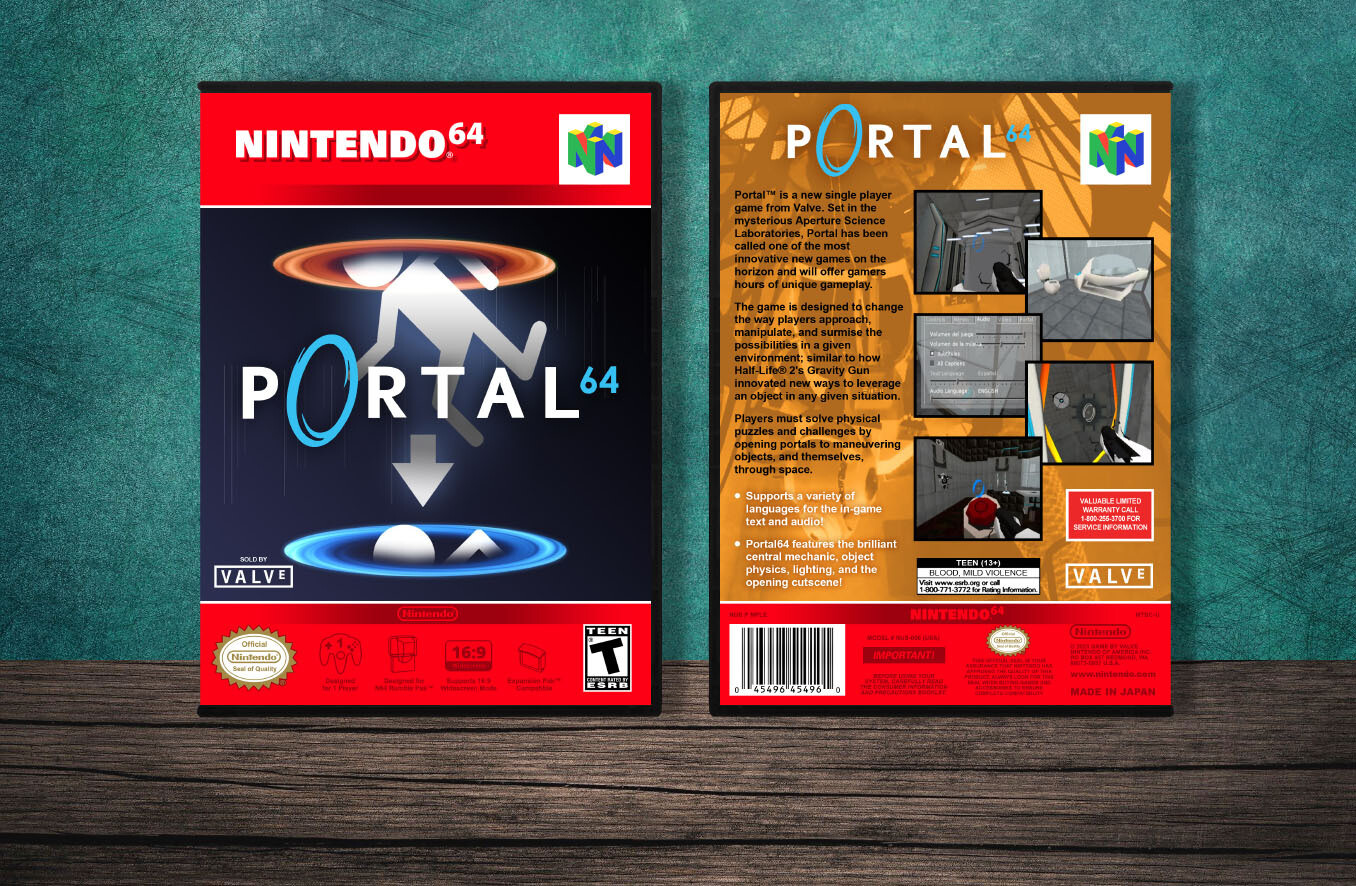 Portal 64, Case Color: DARK GREY (OEM DS CASE COLOR)