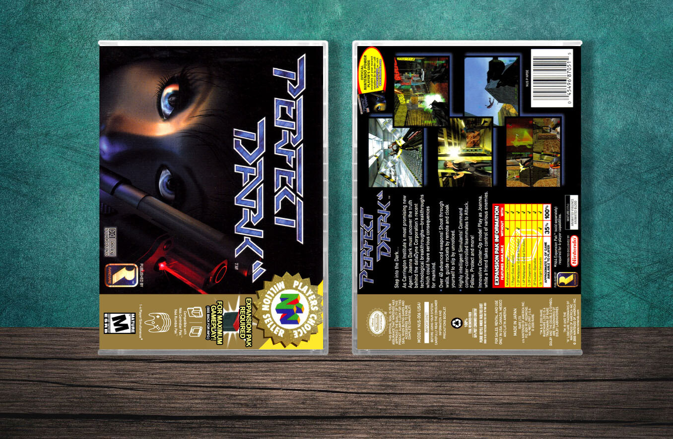 Perfect Dark (PC), Case Color: CLEAR (Transparent)