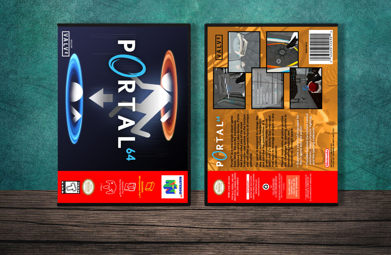 Portal 64, Case Color: DARK GREY (OEM DS CASE COLOR)