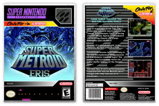Super Metroid: Eris (Repro Spine)