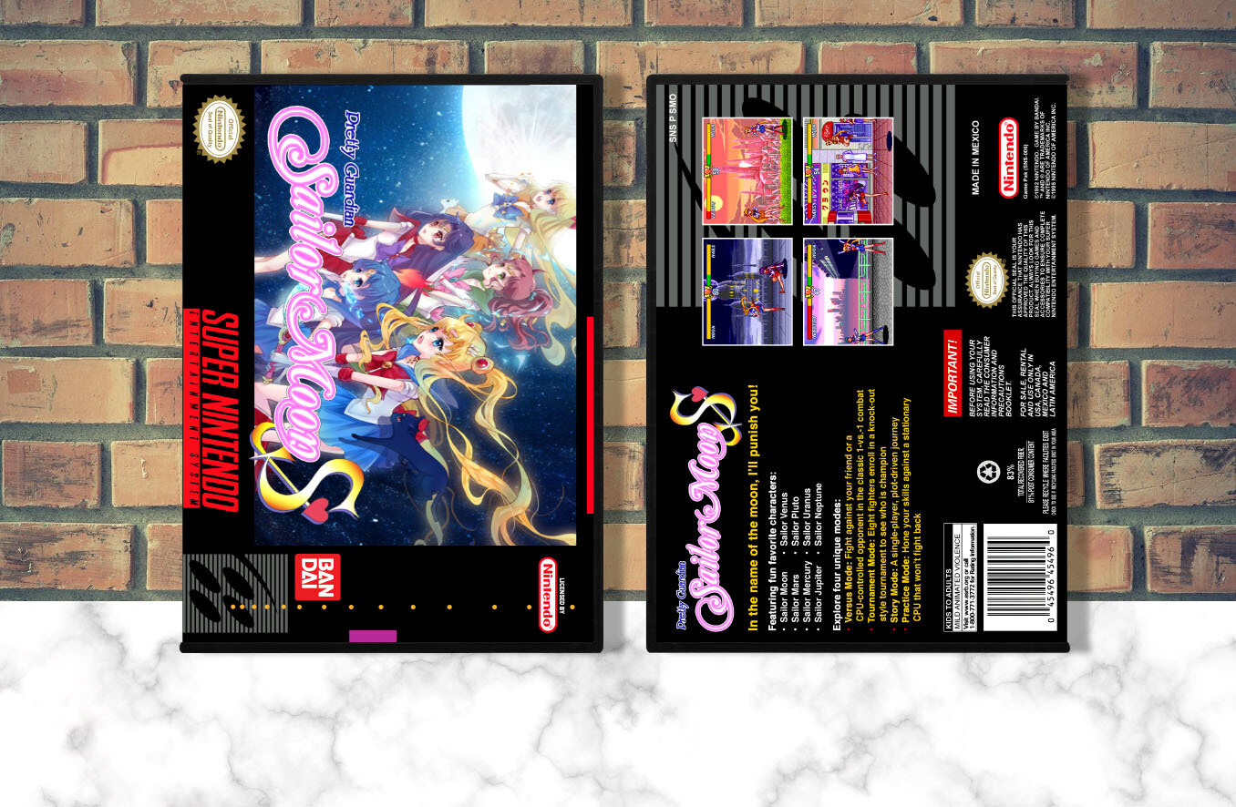 Sailor Moon S, Case Color: DARK GREY (OEM DS CASE COLOR)