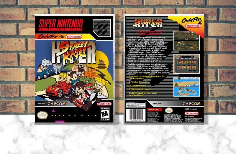 Hyper Street Kart, Case Color: CLEAR (Transparent)