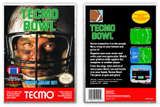 Tecmo Bowl (White and Gold Seal)